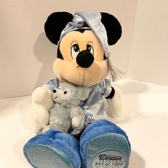 Mickey Mouse Plush Year of A Million Dreams Disney 331 of 1200 Limited Edition - Picture 2 of 6